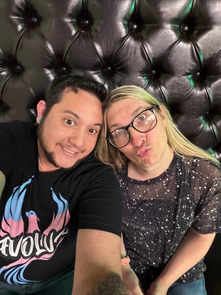 Two trans people, zero filters.